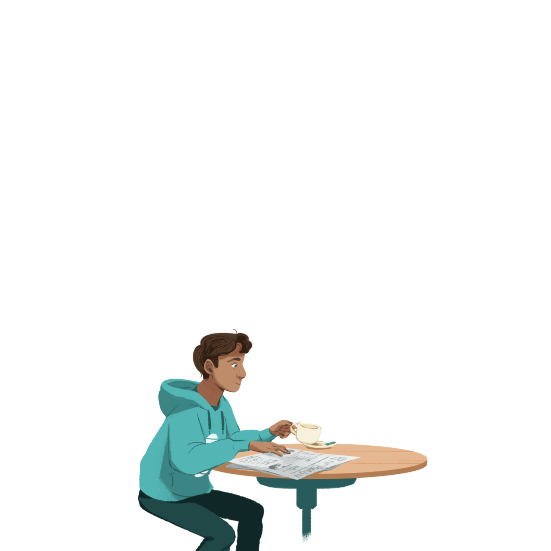 Vie quotidienne illustration