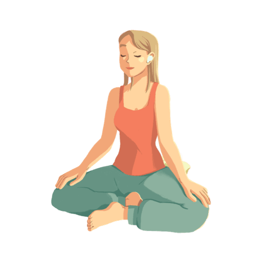 Freie Meditation illustration